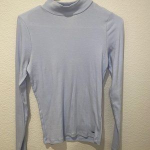 Light Blue Hollister Turtleneck